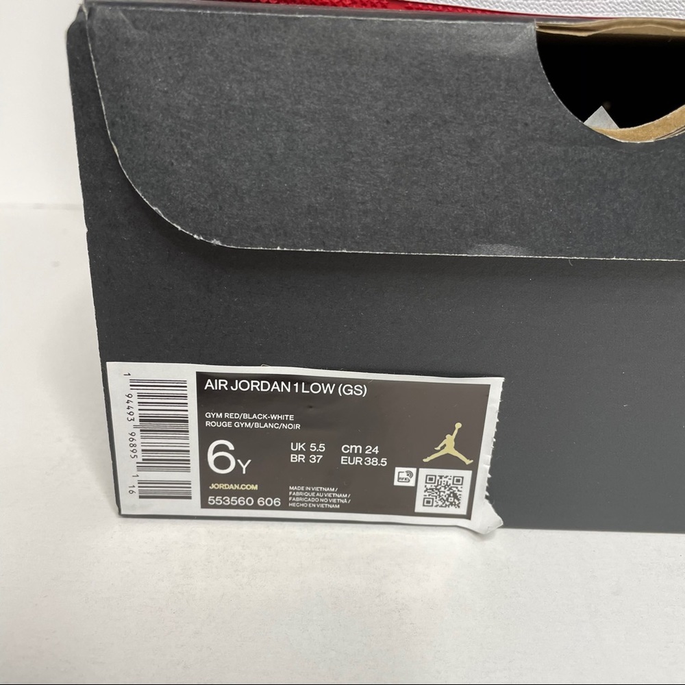 Nike Air Jordan 1 Retro Low Reverse Bred NEW - Picture 4 of 4